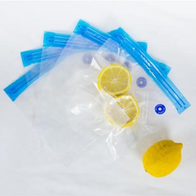 China Zipper & Valve/Air Tight Zipper & Airtight Seal Pouches|Clear & Embossed Vacuum Sealer Bags | With zipper and valve | Convenient and simple use for sale