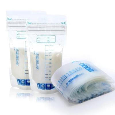 China BPA Free Durable Baby feeding wholesale high quality breast milk storage bag 200ml milk bag storage packing BPA free for sale