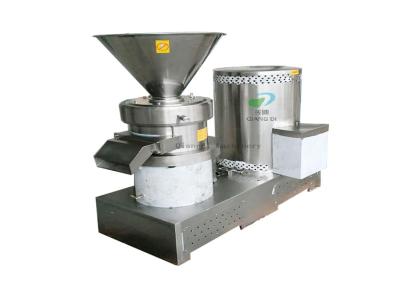 China Industrial Stainless Steel 800kg Capacity Tahini Seeds Peanut Butter Paste Grinding Machine for sale