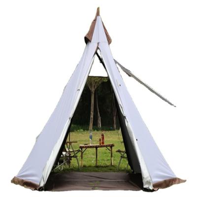 China Professional Manufacture Cheap Extended Type Cotton Extended Type Waterproof Indian Tent Outdoor Camping Tents for sale