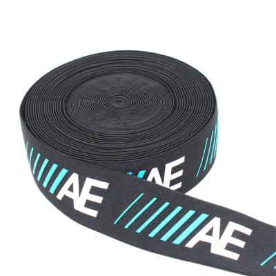 China Wholesale Customized Silicone Elastic Touch Coated Elastic Webbing Band for sale