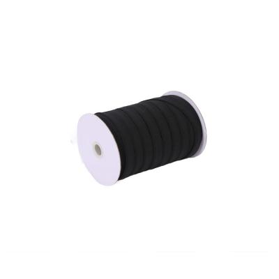 China White and Black Elastic Hot Selling Flat Adjustable Elastic Band for Facemask for sale