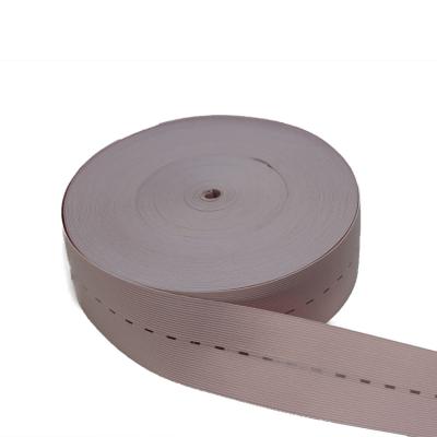 China High quality cheap custom high tenacity 6cm button hole elastic band for widely use for sale