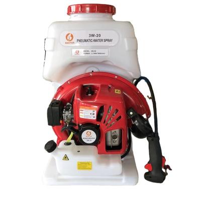 China Fire Extinguisher Plant Machinery Garden 3W-20 High 2 Fans Efficient Agriculture Running Backpack Gasoline Mist Duster/Mist/Power Sprayer for sale