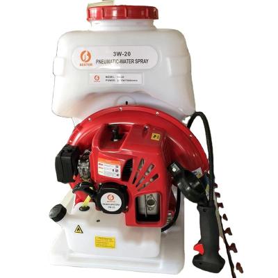 China High Efficient 3W-20 Gasoline Sprayer Sprayer Extinguisher Backpack Racing Gasoline Mist Duster Fans 2/Mist/Power Sprayer for sale