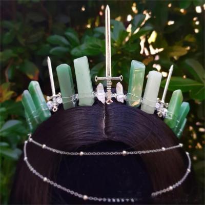 China China Luxury Wedding Crystal Stone Craft Headband Crown Hair Decoration Ladies Bridal Gift for sale