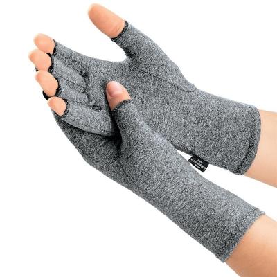 China Wholesale Breathable Supports Therapeutic Black Glove For Hand Pain Relief Compression Hands Arthritis Gloves for sale