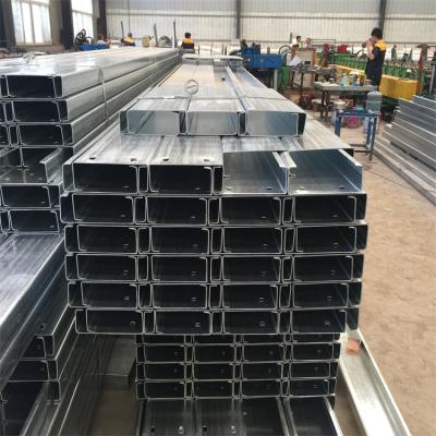 China 40-275g Zinc Coated Galvanized Steel Profile Structural Steel for sale