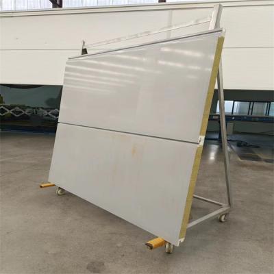 China Durable Soundproof Decorative Pu Sandwich Panels For Industrial Buildings for sale