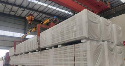 China Pre Engineered Sandwich Wall Panel With Color Coated Steel Board for sale