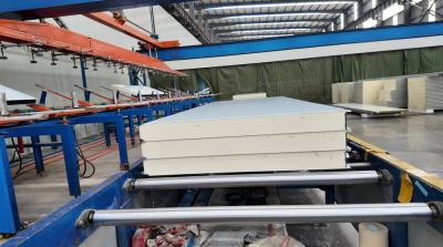 China Customizable B1 Fireproof PU Panel for Cold Storage Insulation for sale