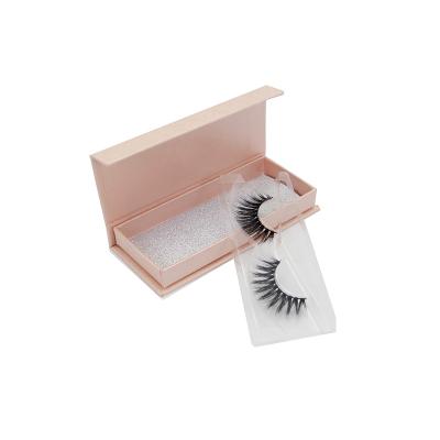 China Custom Recycled Materials Logo Gift False Eyelash Packaging Box With Magnetic Closure for sale