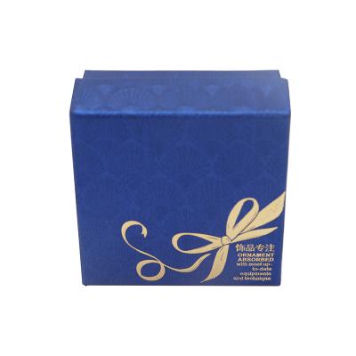 China Dark Green Organizer Recycled Paper Jewelry Boxes Portable Jewelry Box Packaging Materials For Ring Necklace for sale