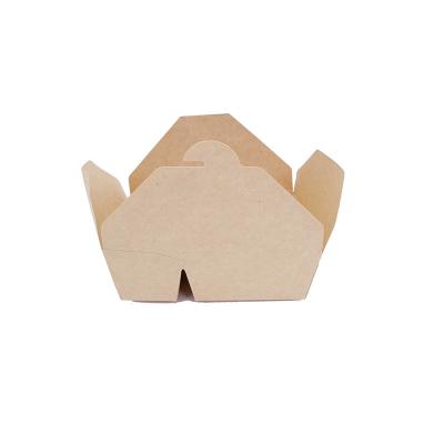 China Recycled Materials Logo Printed Disposable Custom Fast Food Take Out Packaging For Burger And Fry Box for sale