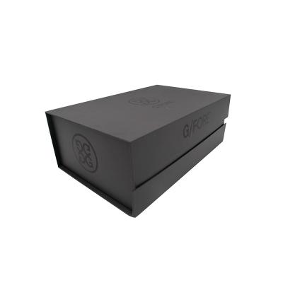 China Recycled Materials Luxury Customized Cardboard Rigid Shoe Box With Custom Logo for sale