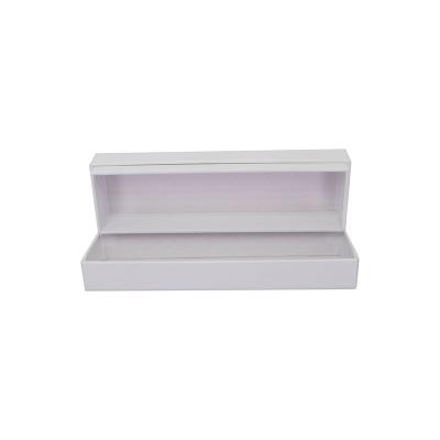 China Handmade White Skincare Paper Packaging Gift Boxes With Customized Design for sale