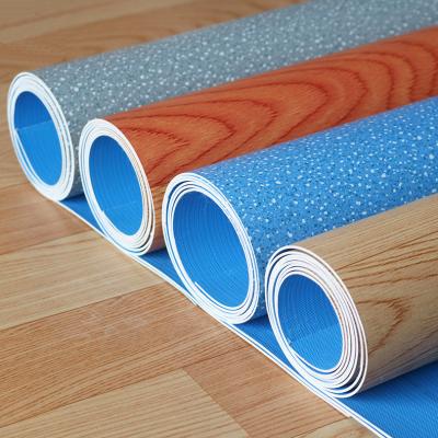 China Moisture Resistance Factory Direct Anti Slip Waterproof Linoleum Flooring Roll Commercial 2*20mm PVC Vinyl Flooring Rolls for sale