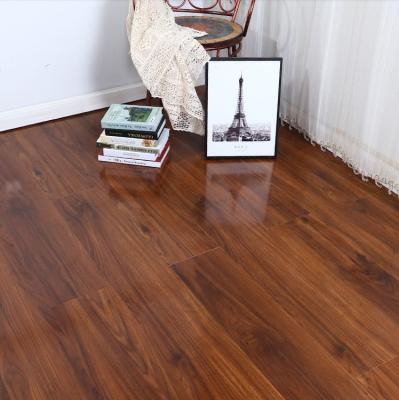 China Moisture resistance wood surface and plastic base exterior laminate flooring for sale