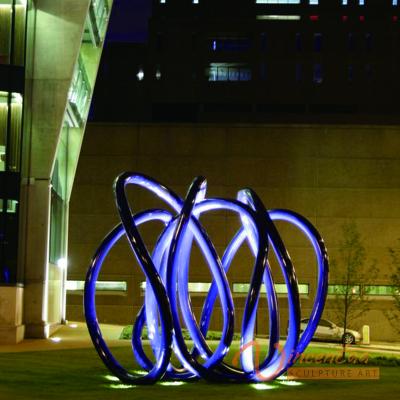 China 2022 Europe Vincentaa New Design Polished Contemporary Garden Sculpture Stainless Steel For City Decoration for sale