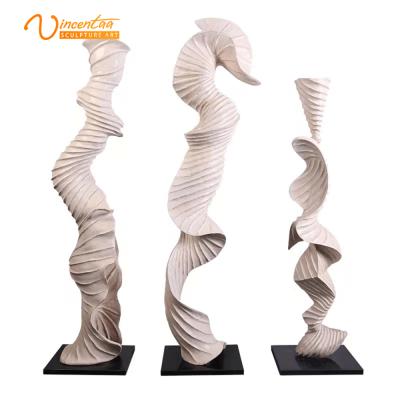 China Europe Vincentaa 2021 Pop Hotel Lobby Floor Decoration Abstract Resin Sculpture For Sale for sale