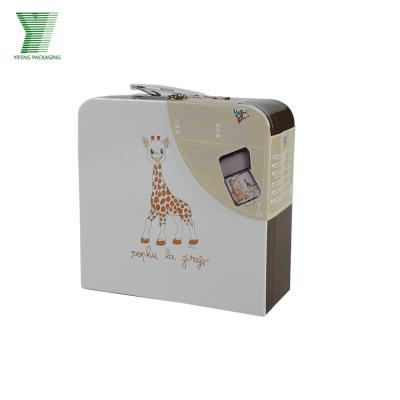 China Recycled Materials Customized Type Gift Box Toy Suitcase Boxes Children Cardboard Cardboard Paper Suitcase for sale