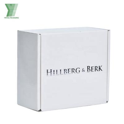 China China Wholesale High Quality Recyclable Rigid Custom Printed Corrugated Cardboard Packaging Mailing Boxes Clothes for sale