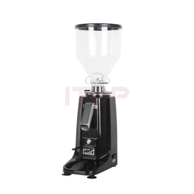 China Outdoor Electric Coffee Grinder Adjustable Dial Burrs Grinders Coffee Bean Grinding Machine 60MM for sale