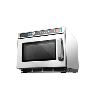 China Hotel 1700w Commercial Stainless Steel Microwave Oven Capacity 17L Household Toaster Ovens For Sale for sale