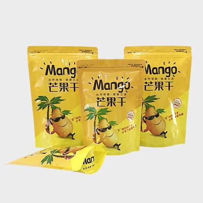 China Moisture Proof Custom Logo Printed Resealable Zip Lock Aluminum Foil Mylar Stand Up Pouches Bags For Food Snack Packaging for sale