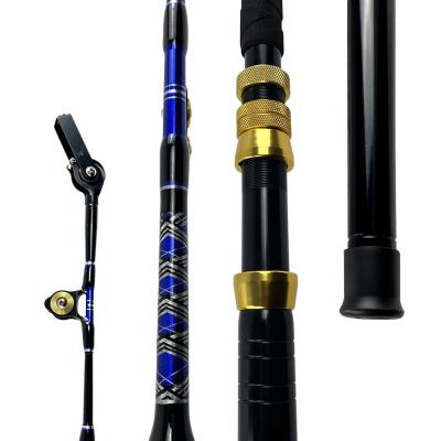 China Two Piece EVA AGITEK 1.5m Boat Sea Fishing Spinning Rod With High Quality Painting And Reel Seat for sale