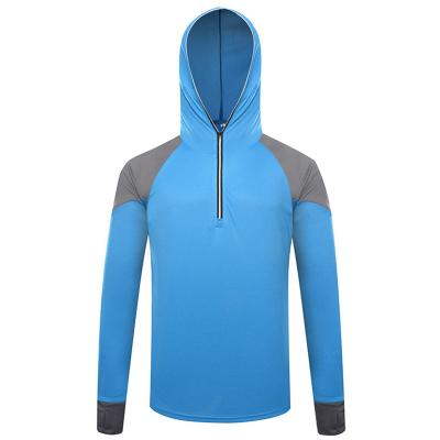 China Sports Fishing Anti-UV Clothes Quick Drying Clothing Anti UV Breathable Bass Fishing Wears 100%Polyester for sale