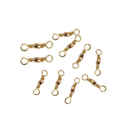 China AGITEK Accessories Free Sample High Quality Fishing Tackle Accessories Cheap Brass Barrel Swivels for sale