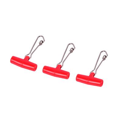 China Japan Quality AGITEK Fishing Tackle Long Lasting Plastic Fishing Tackle Japan Sea Bass Accessories Fishing Rig Slider Clips for sale