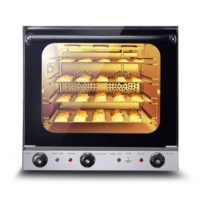 China Commercial Vegetable Processing Plant Bakery Equipment Industrial Heavy Duty 3 Trays Bread Electric Baking Oven For Sale for sale