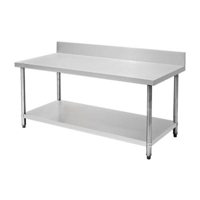 China Solid Hotel Kitchen Service Stainless Steel Work Table Bench Kitchen Work Table For Sale VNTS003 for sale