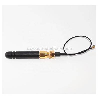 China ABS Popular Flexible Mini 433.92 MHz Antenna 433mhz SMA Whip RF Coaxial Cable Gsm Antenna 433.92 for sale