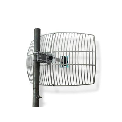 China Mimo Outdoor Dual Polarization 10KM Outdoor Grid Aluminum Alloy 3G /4G LTE 1700-2170MHz 24 dBi Satellite Dish for sale