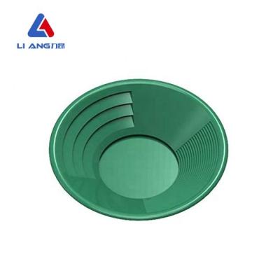 China Plastic portable gold wash pan with deep current areas for alluvial river gold sand separation for sale