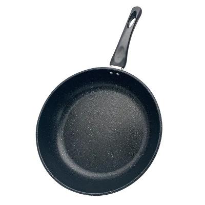 China Durable Outdoor Large Round Frying Pan Pure Carbon Steel Molded Sizzle Handle Non Stick Fried Egg Tray Mini Frying Pan With Lid for sale