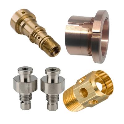 China OEM Precision Aluminum Service Brass CNC Turning Milling Machining Spare Parts for sale