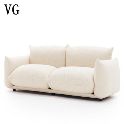 China Other Slap-up Italy Style Comfortable 2 Seats Sofas For Living Room And Hotel Furniture I Shape Sofa for sale