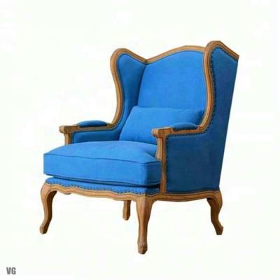 China Customization modern design furniture set wooden frame lounge chair comfortable fabric sofa armchair for sale