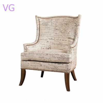 China Leisure Adjustable Home Chair Living Room Furniture Wooden American (Other) Style Lounge Chair for sale