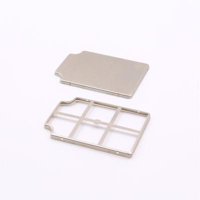 China One Piece/Two Piece/Factory Price Drawn Seamless Shield Stamping Shield Cover Nickel Silver Metal Stamping Shield for sale