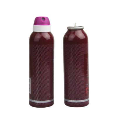 China Aerosol Wholesale Eco Friendly Aluminum Aerosol Cans Refillable Sunscreen Lotion Bottle for sale