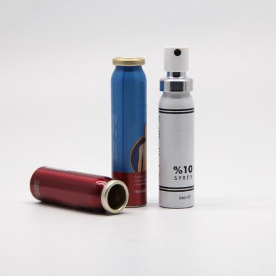 China Personal Care Diameter 22mm Small Volume Pharmaceuticals Empty Aerosol Cans Maker for sale