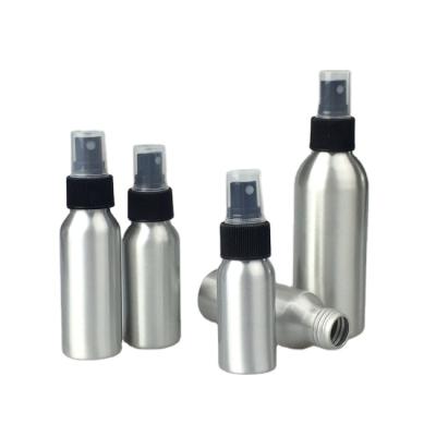 China 15ml-1000ml Personal Care 50ml Empty Spray Bottle Aluminum Screen Printing for sale