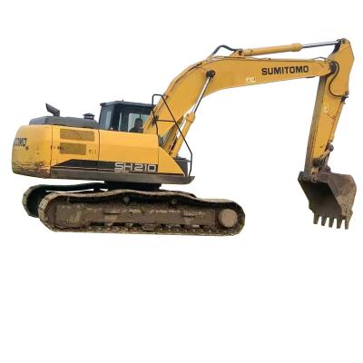 China Construction Digging 21 Ton Used Excavator SUMI-TOMO SH210 Crawler Excavator For Engineering for sale