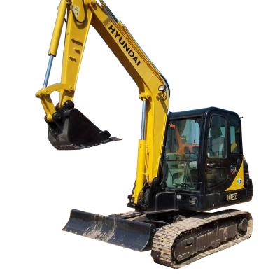 China Construction / Agriculture Digging Korea Brand Used Crawler Excavator Hyundai 60-7 Hydraulic Construction Machine Second Hand Good Condition for sale