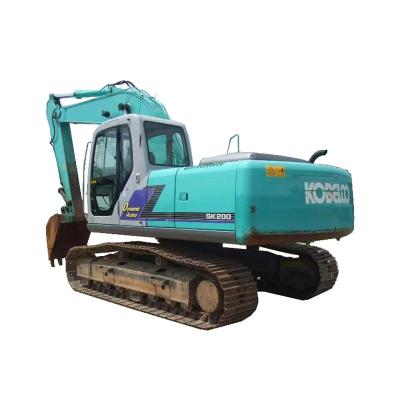 China Construction digging used Kobelco excavator kobelco 200-6 second hand machinery 20tons medium earth moving Digger Kobelco SK200 200-6 for sale for sale